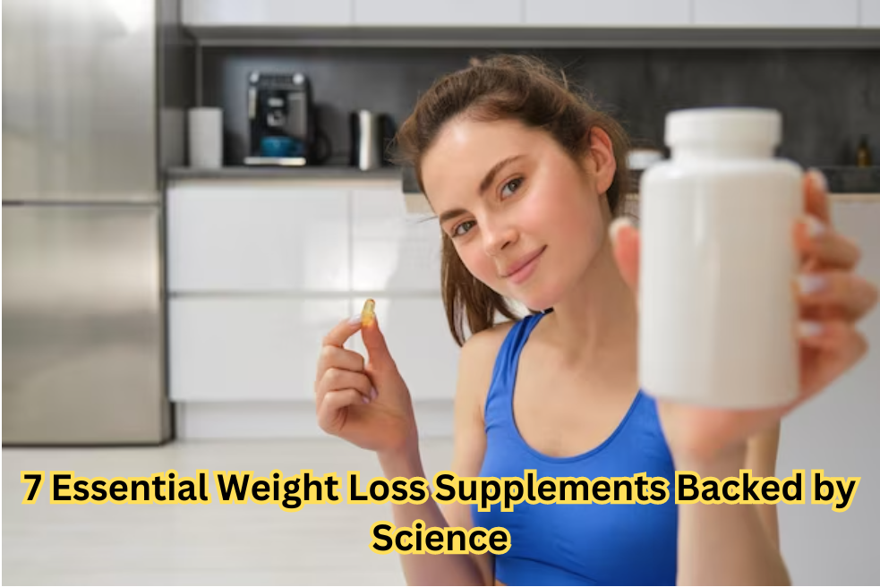 "A selection of scientifically-backed weight loss supplements"