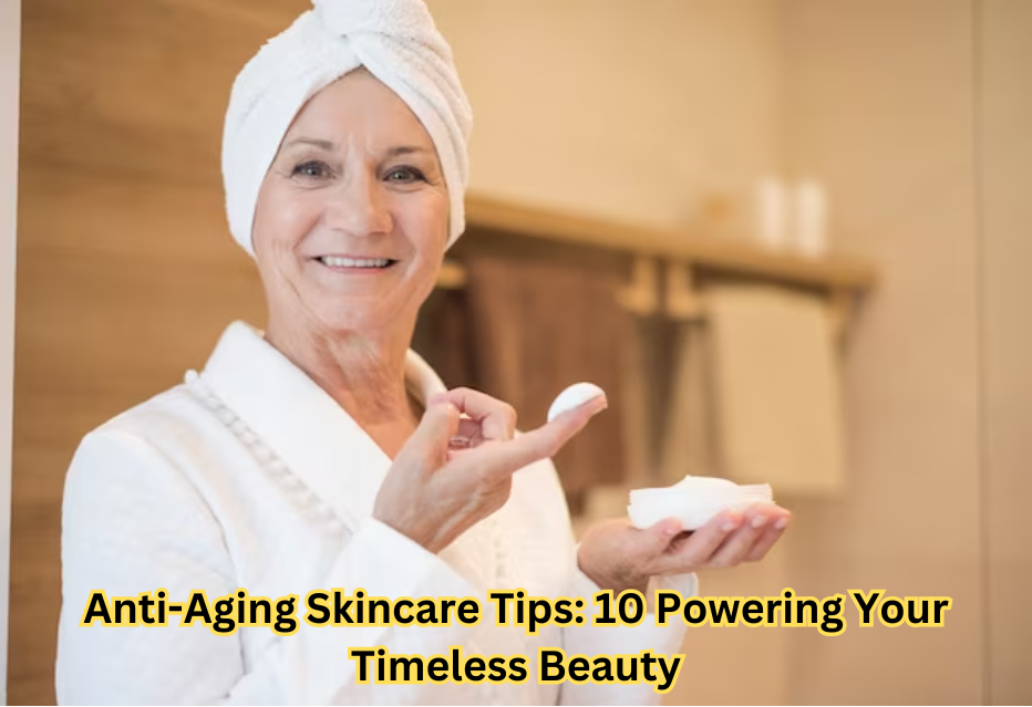 "Top 10 Anti-Aging Skincare Tips Image"