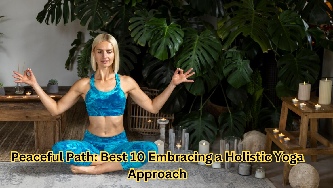 "Image depicting serene yoga practices for holistic well-being."