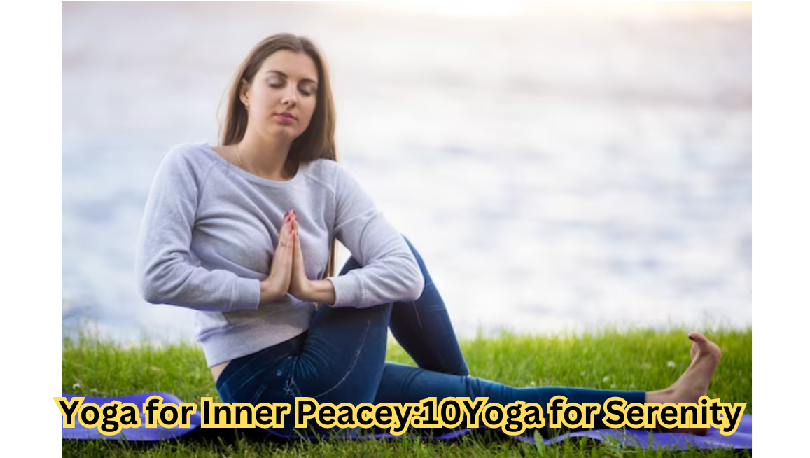 "Image depicting serene yoga practices for inner peace